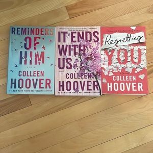 3 COLLEEN HOOVER BOOKS